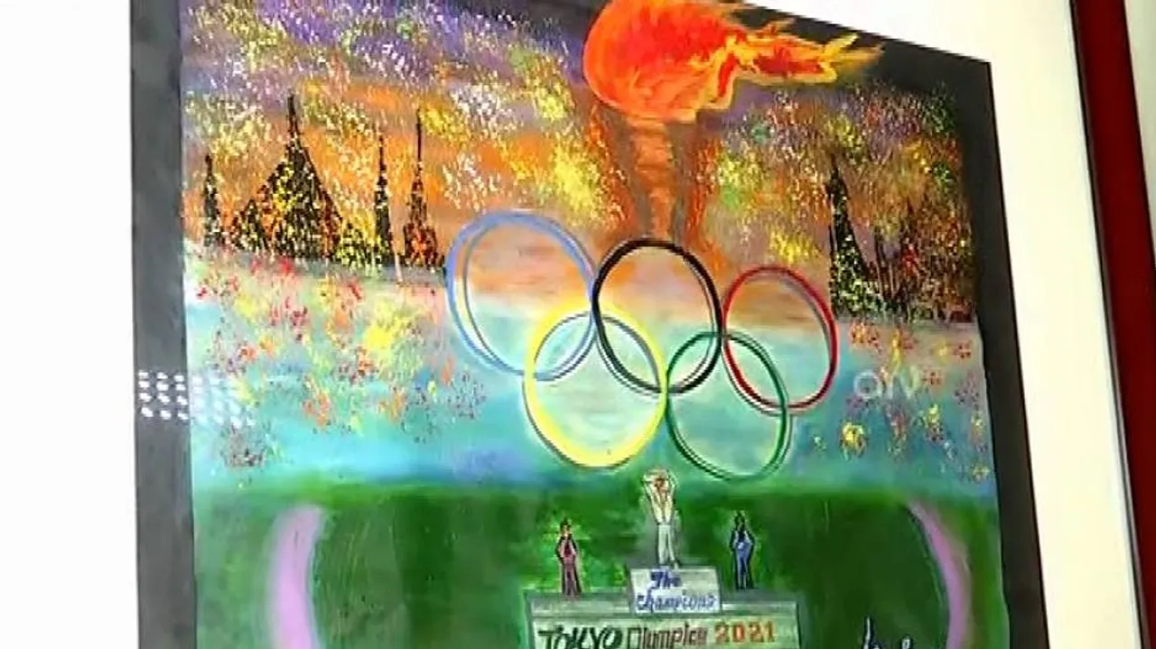 ଟୋକିଓ ଅଲିମ୍ପିକ୍ସରେ ଓଡିଆ ଚିତ୍ରଶିଳ୍ପୀଙ୍କ ଚିତ୍ରକଳା ପ୍ରଦର୍ଶିତ