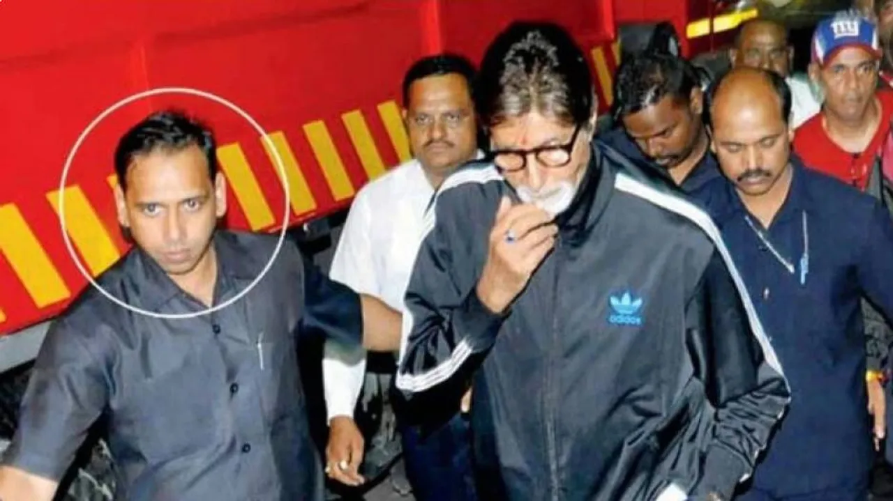 amitabh bachchans police bodyguard