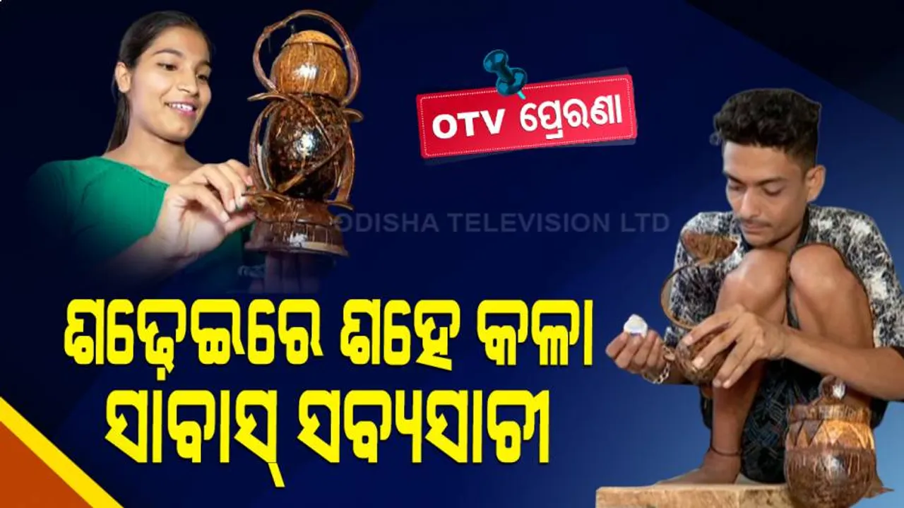 Exemplary Artwork From Coconut Shells 