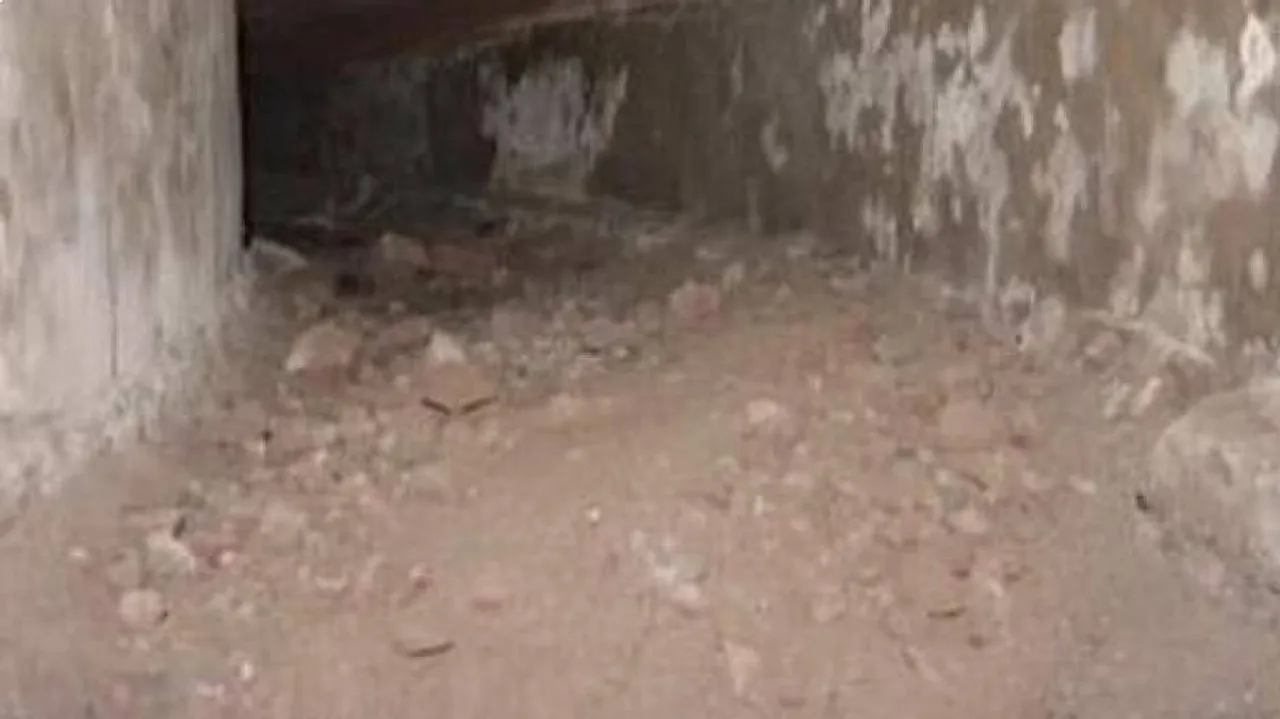  tunnel like structure at the Delhi Legislative Assembly 