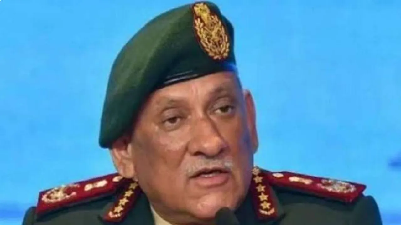 CDS Gen Bipin Rawat 