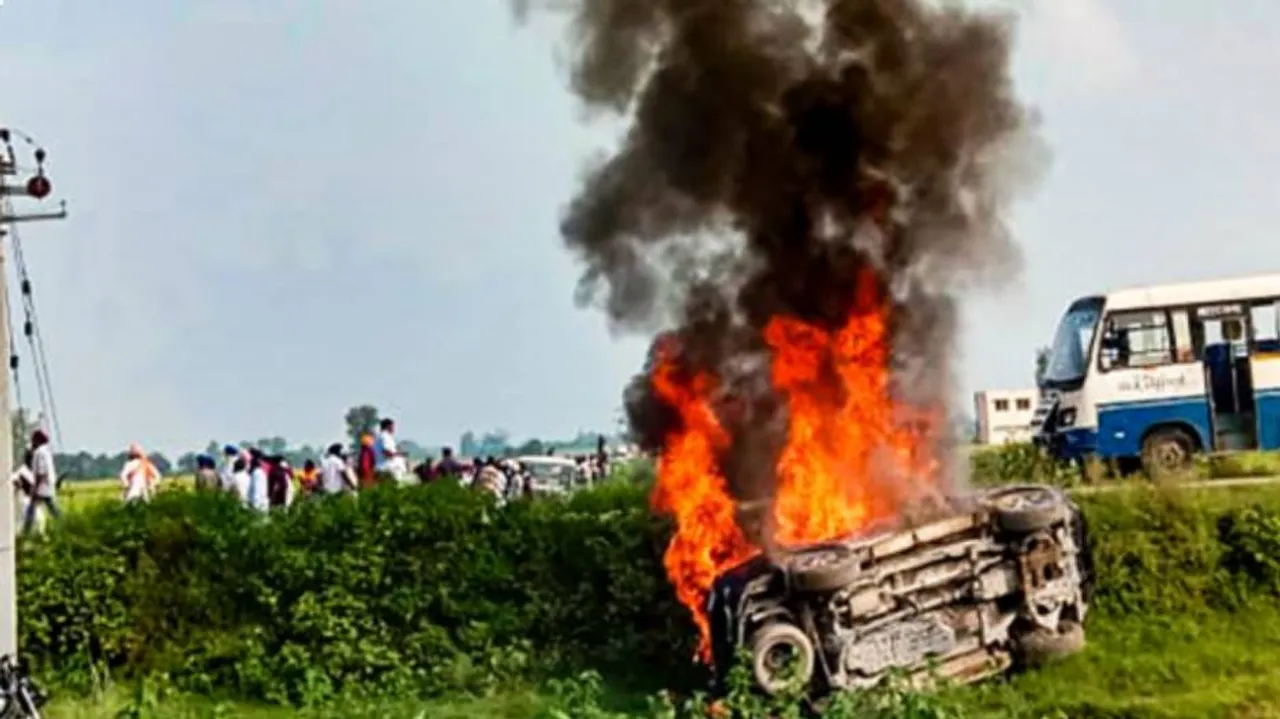 Lakhimpur Kheri violence 