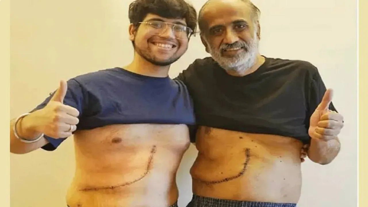 Son gave new life to father by giving his liver