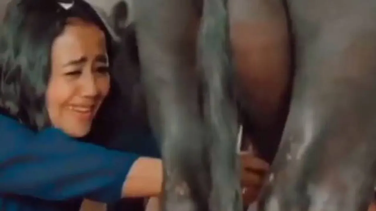 Neha Kakkar took out buffalo milk
