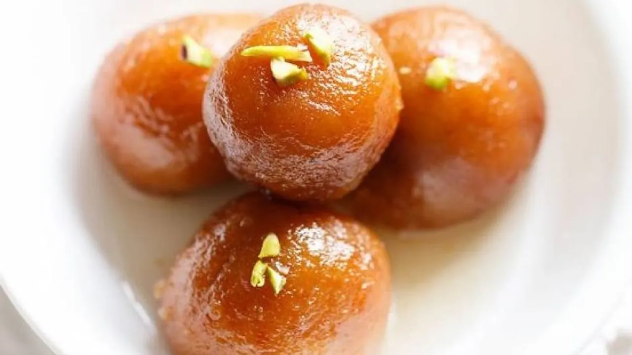 Bread Gulab Jamun