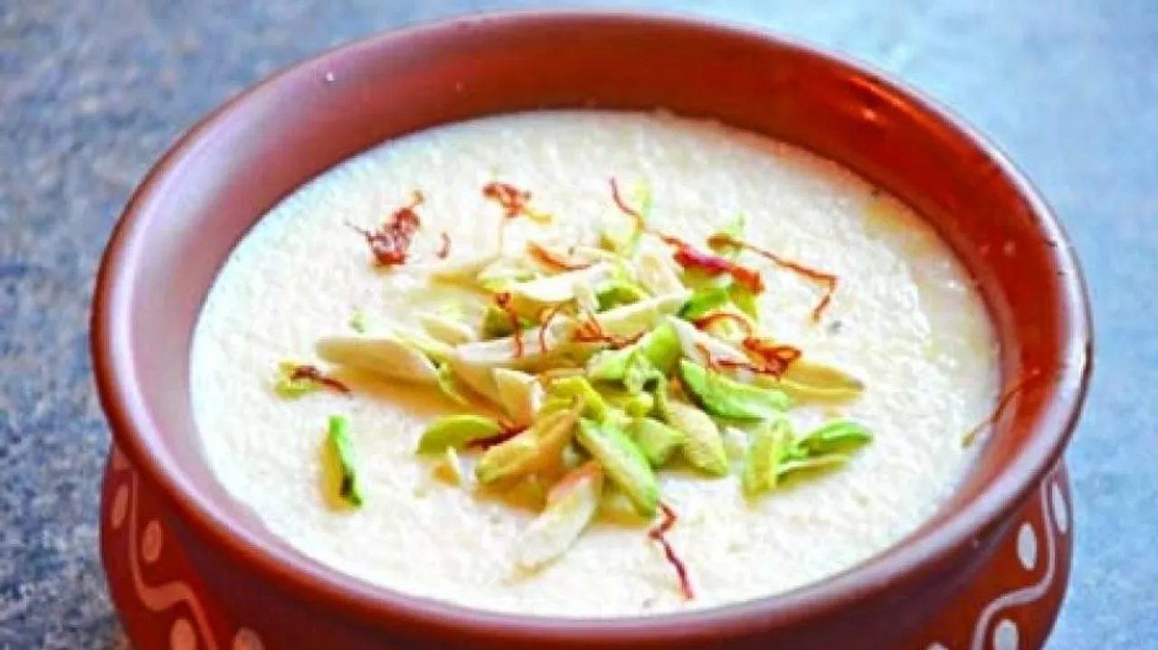 ‘badam Firni’ recipe