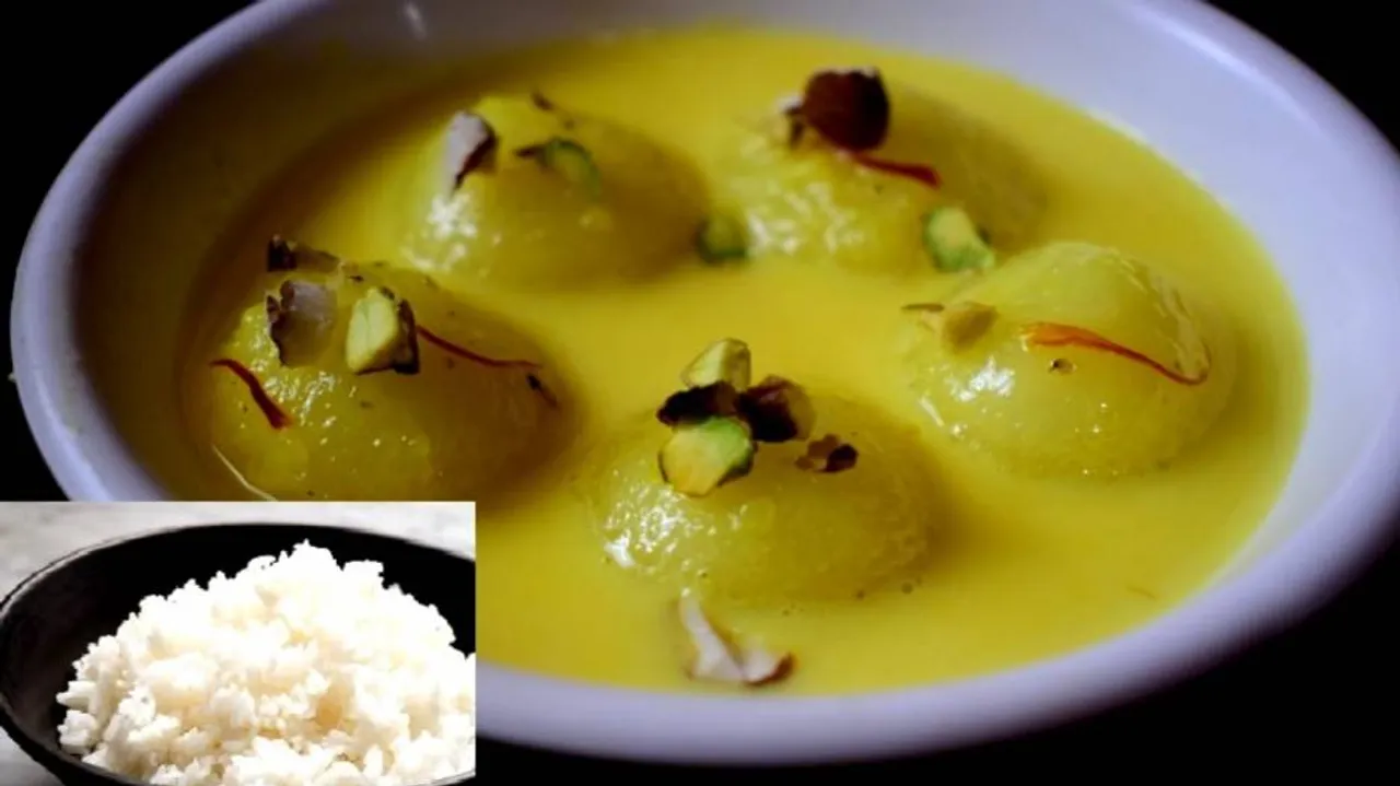 'Rice Rasmalai' Recipe