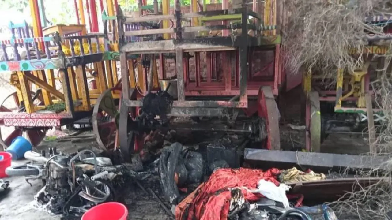 ISKCON temple vandalised