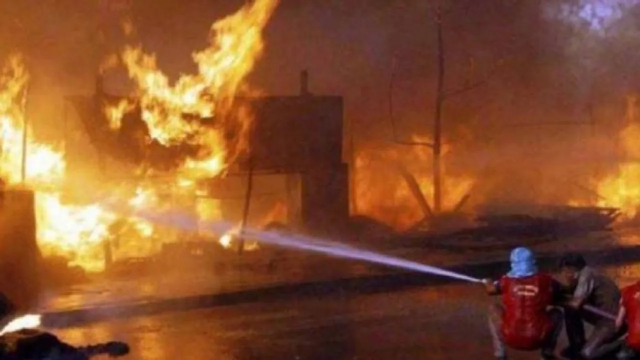 Arson attack' on Hindu house in Bangladesh