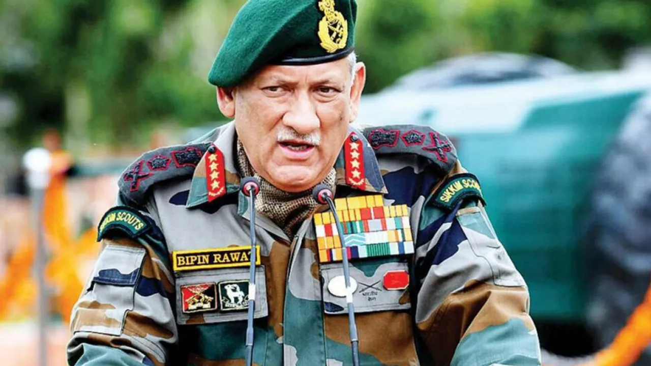  CDS Gen Bipin Rawat 