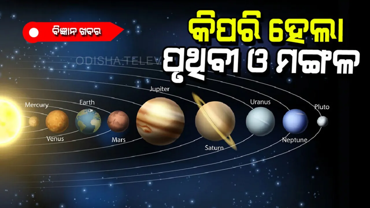 Earth, Mars were formed from collisions of large bodies