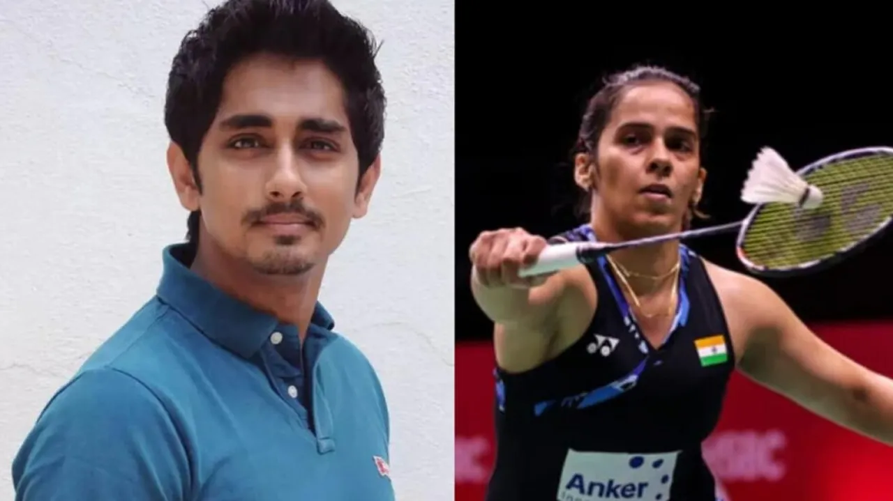 Actor Siddharth & Badminton Star Saina Nehwal