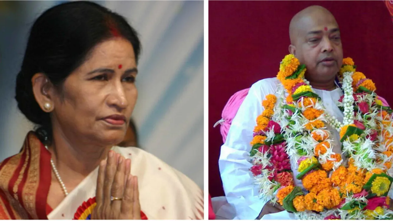 Prativa Ray and Baba Balia