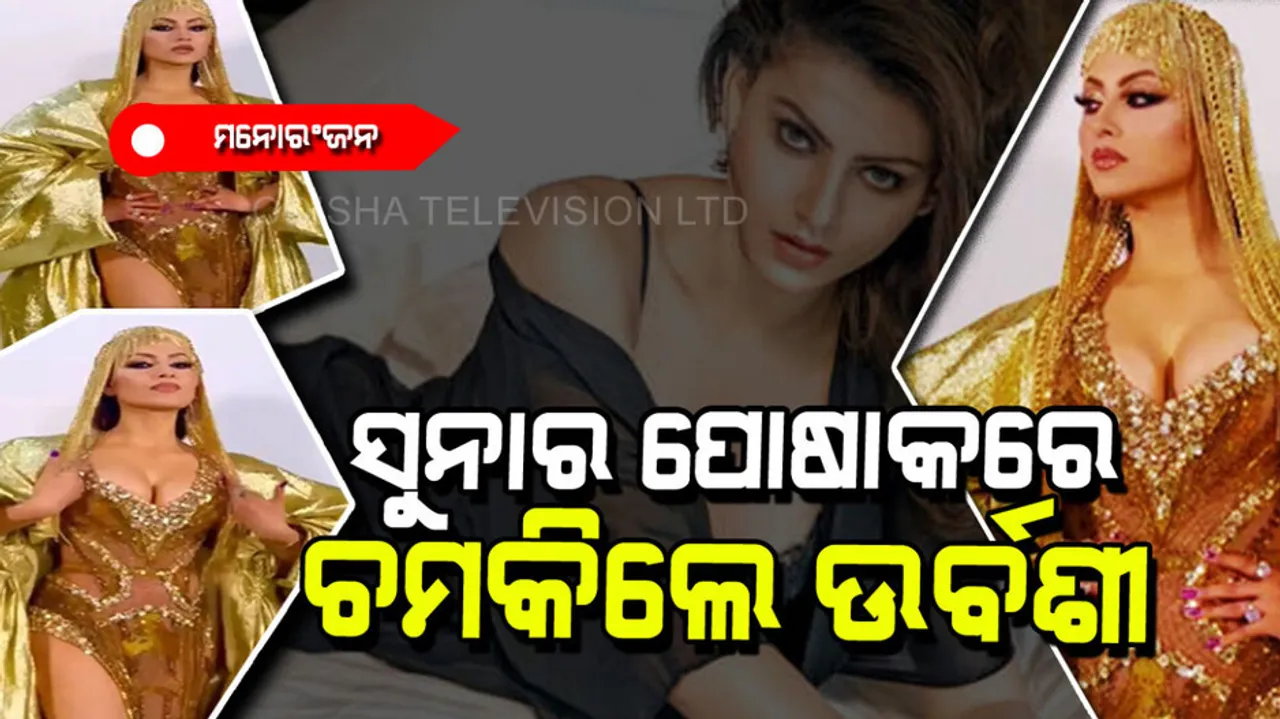 Urvashi Rautela wore 40 crore real gold dress