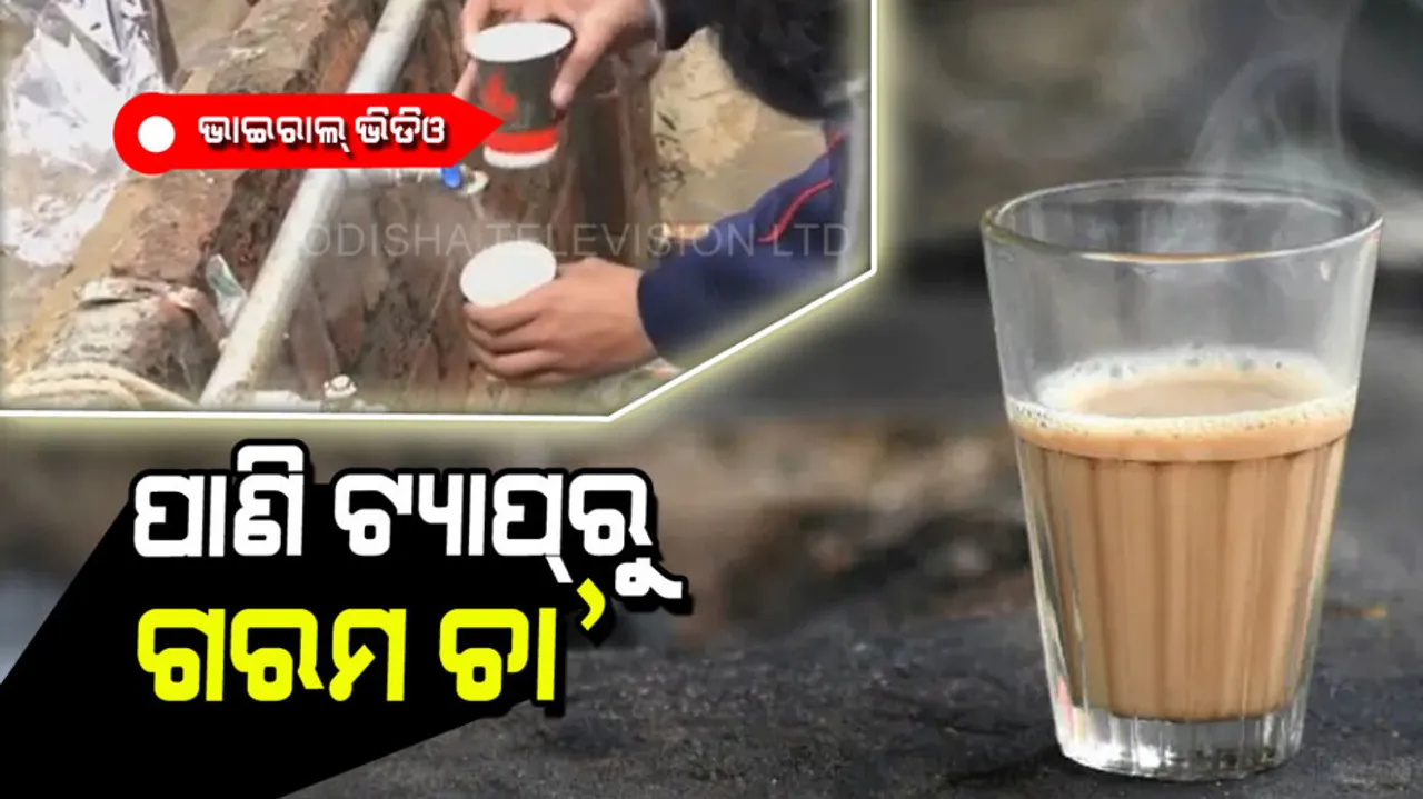 Tea supply from water tap