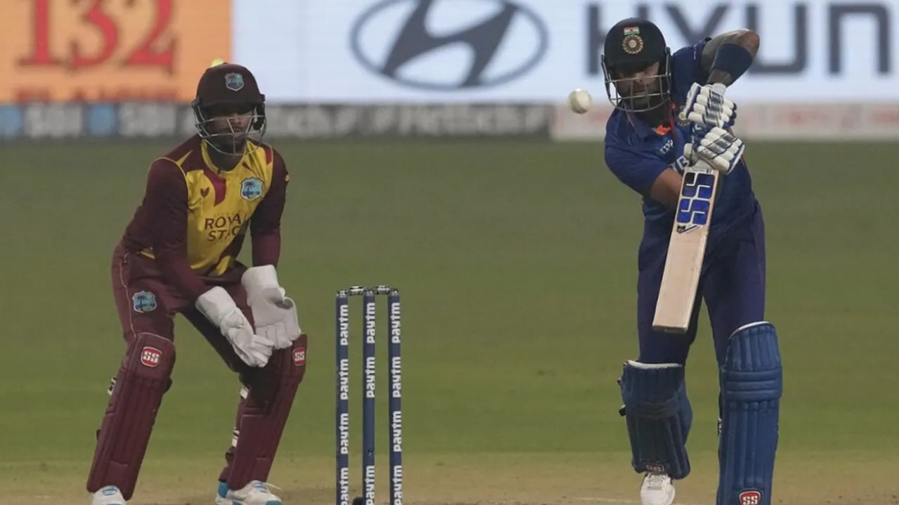 Suryakumar Yadav punches 