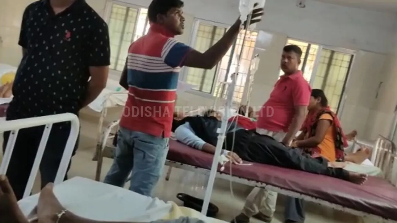 At least 10 college students of a private college at Rupsa taken ill after allegedly consuming pheny