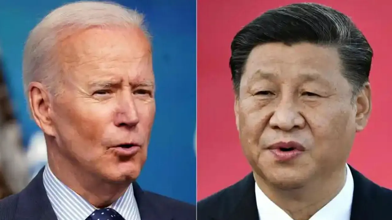 Joe Baiden and Xi Jinping