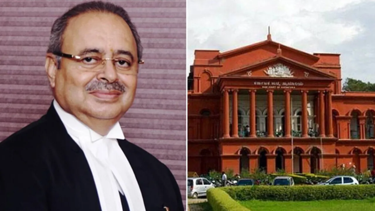 Karnataka High Court Chief Justice Ritu Raj Awasthi