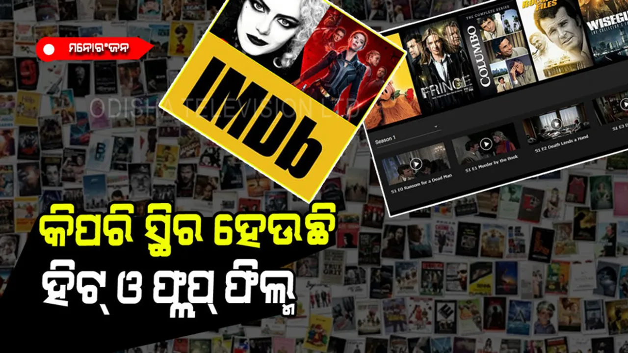 What is imdb rating which decides the scale of the hit and flop of a film