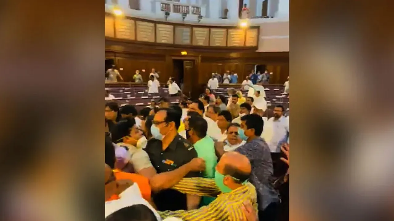 TMC, BJP Come To Blows In Bengal Assembly