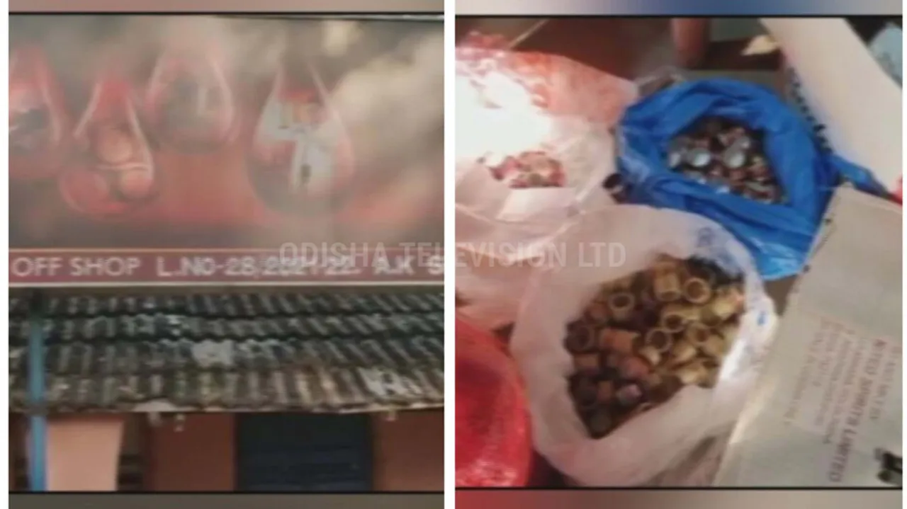 Fake Liquor Manufacturing Unit Busted In Mayurbhanj