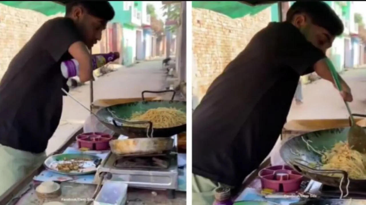 _People Praise Specially-abled Man Selling Noodles On A Street Cart