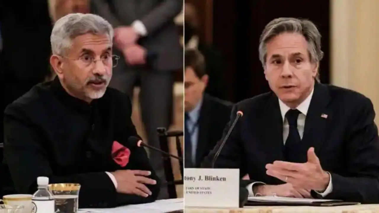 External Affairs Minister Subrahmanyam Jaishankar, US Secretary of State Antony Blinken