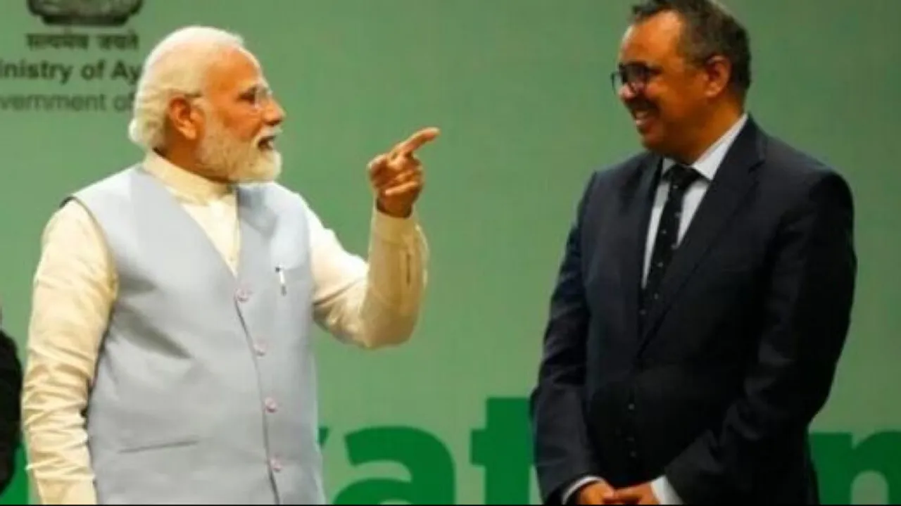 PM Modi, Tedros Ghebreyesus