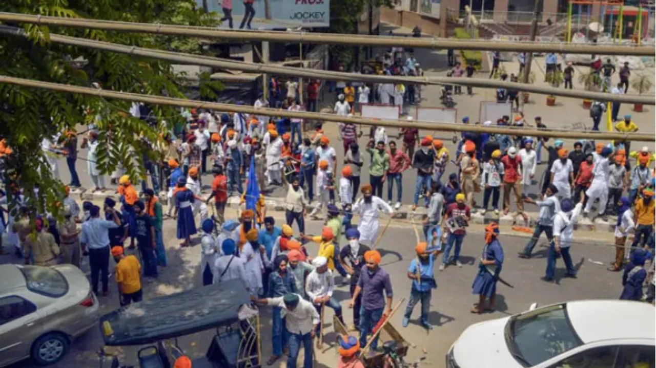Clashes In Punjab's Patiala