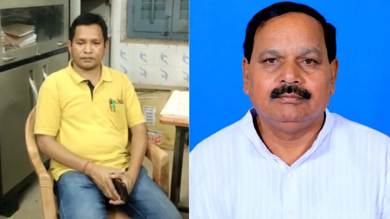 ବିଡିଓ କୃଷ୍ଣଚନ୍ଦ୍ର ଦଳପତି ଓ ଦେବଗଡ଼ ବିଧାୟକ ସୁବାସ ପାଣିଗ୍ରାହୀ