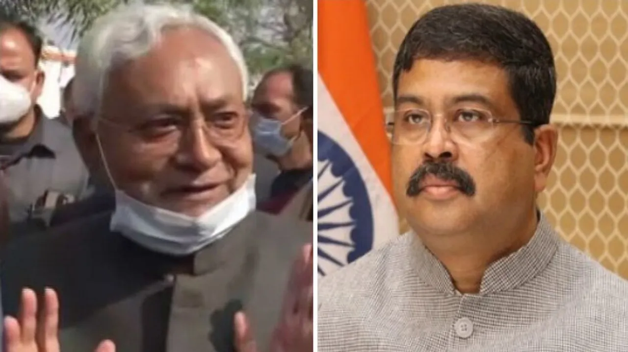 secret meeting between Dharmendra and Nitish