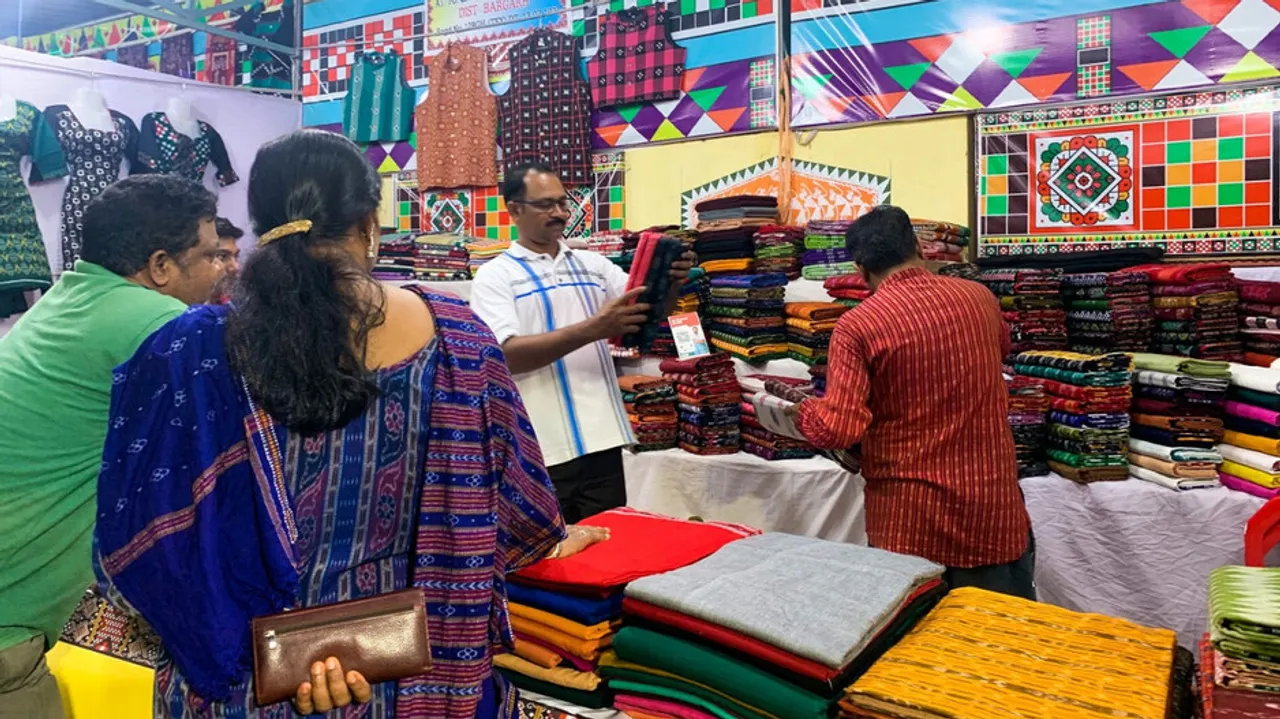 handloom expo in exibition ground
