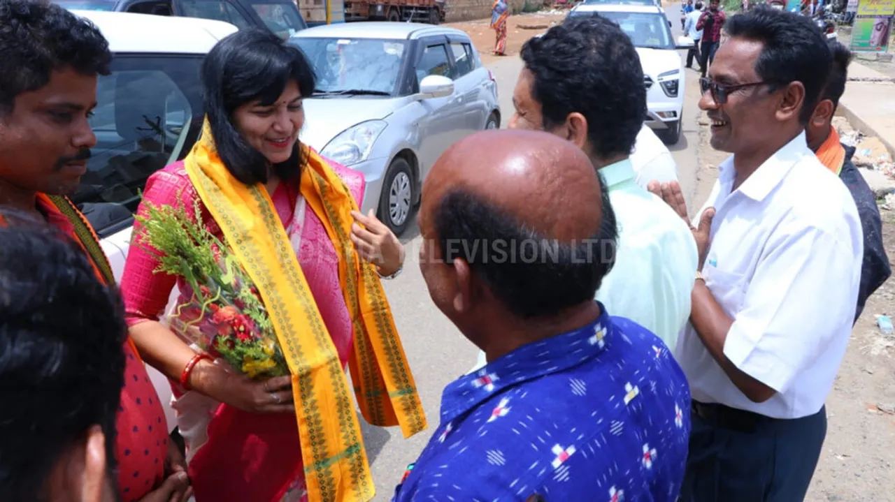Aparajita Sarangi On a Visit To Baripada