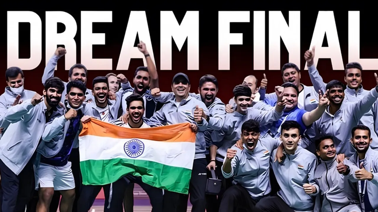 Indian Men's Badminton Team Creates History