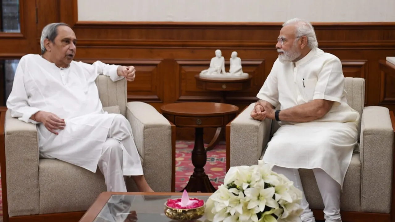 Naveen Patnaik Meets Modi