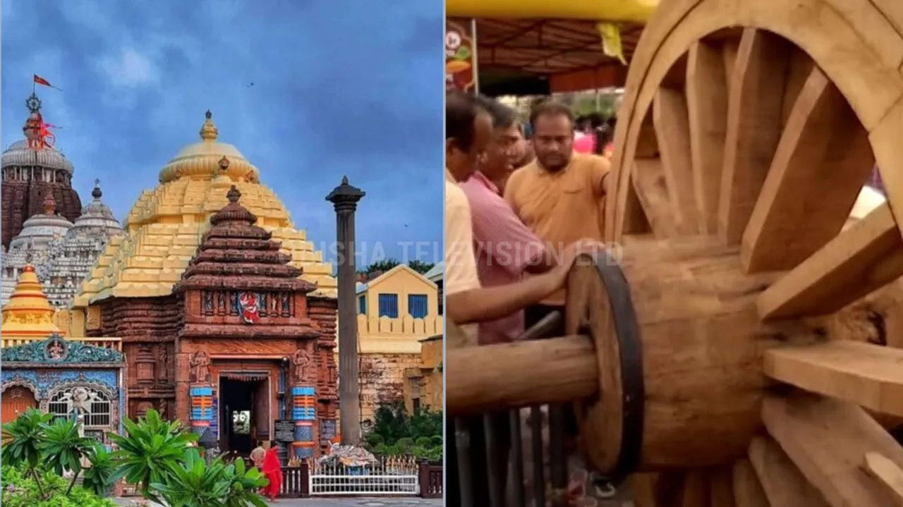 Rath Yatra 2022। Construction of chariots underway in full swing in Puri ॥ Updates from Ratha Khala 
