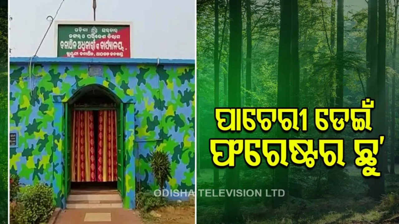 Forester Fled Away After Jumping A Wall