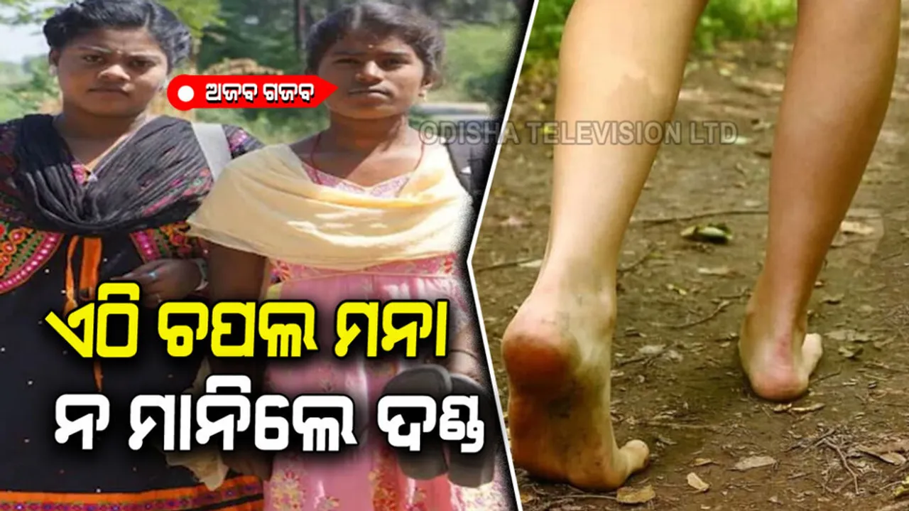 Tamilnadu village where shoes and slippers are banned