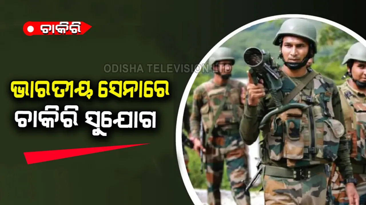 Territorial Army Recruitment Notification 2022
