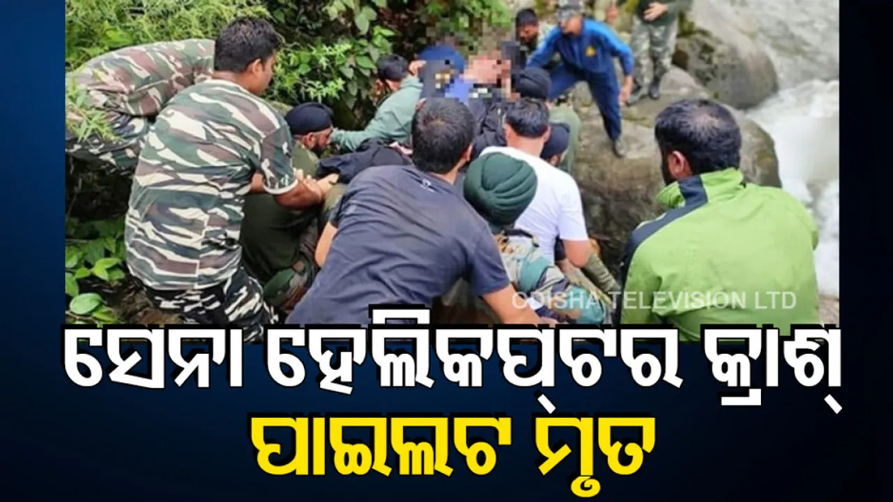 Pilot Killed In Army Cheetah  Crash