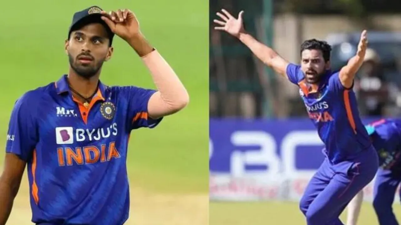 Deepak Chahar, Washington Sundar 