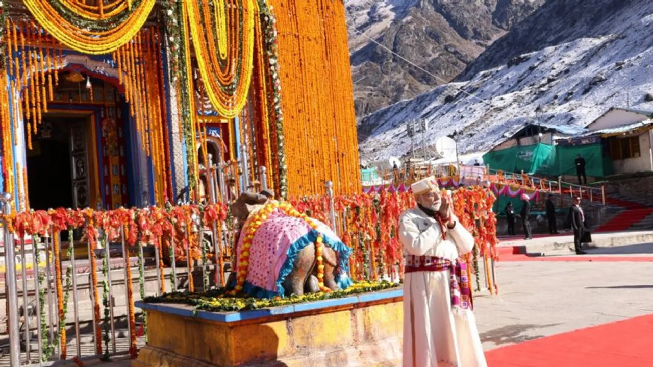 Narendra Modi Visit Kedarnath Temple