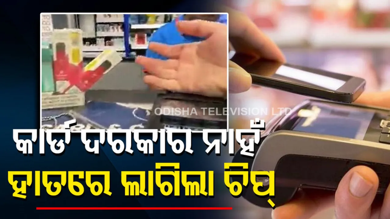 Payment Chip In Hand