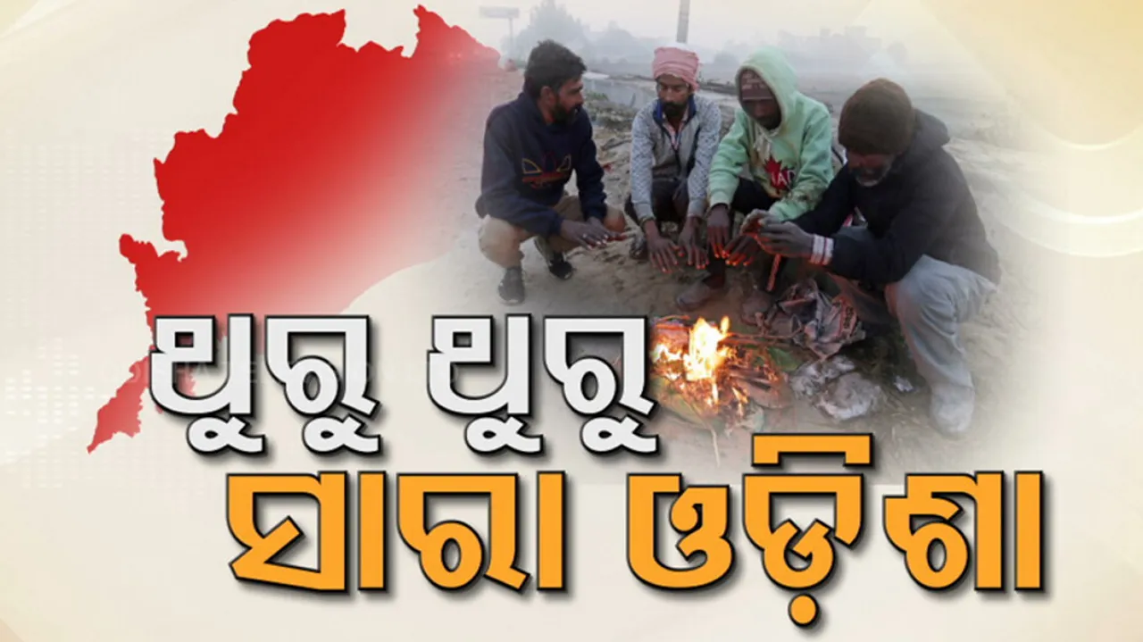 Cold wave grips Odisha