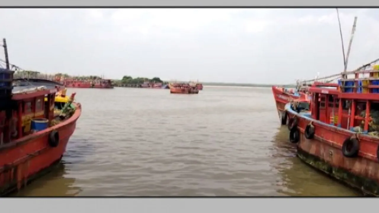 Fishing Boat Capsized In Paradip