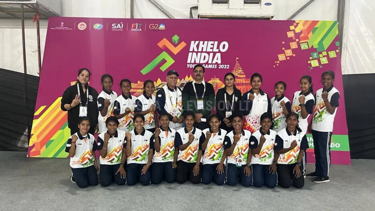 Odisha Girl's Kho Kho Team clinched gold  