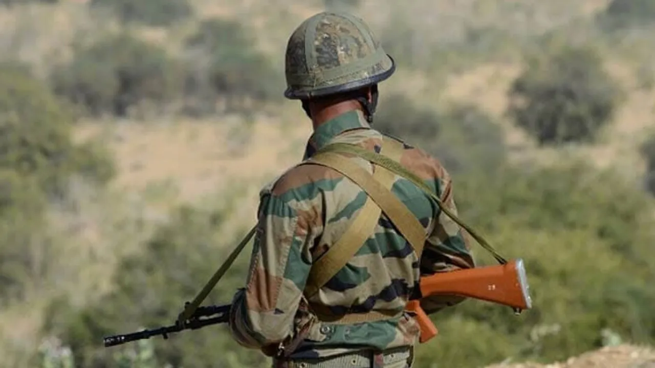 CRPF Jawan shoot self