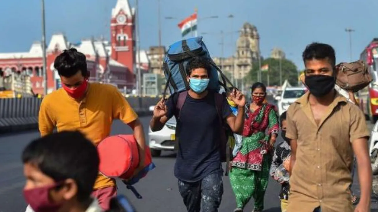  north Indian migrant workers