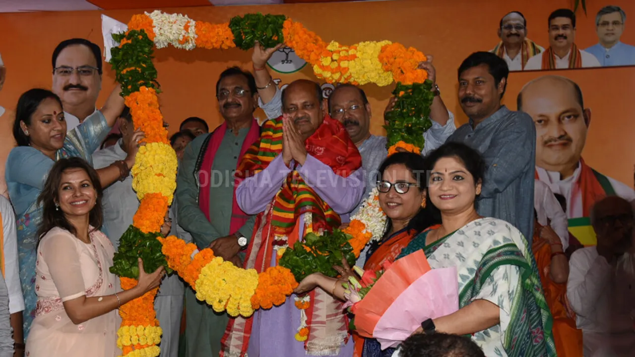 ବିଜେପିର ନୂଆ ରାଜ୍ୟ ସଭାପତି ମନମୋହନ ସାମଲ